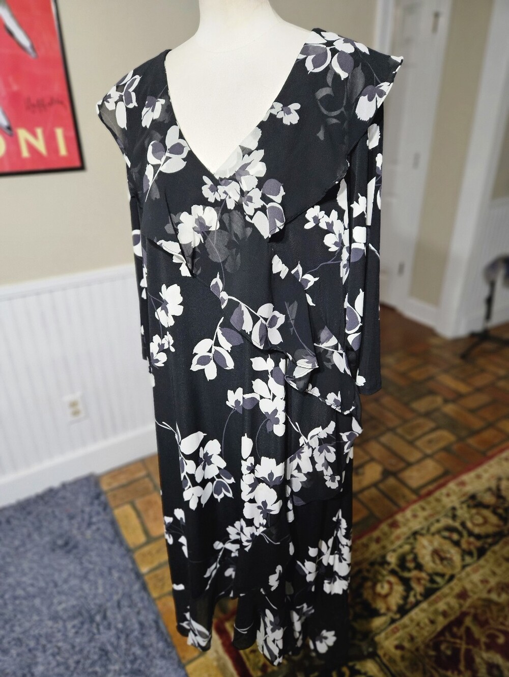Calvin Klein Floral Dress 2X